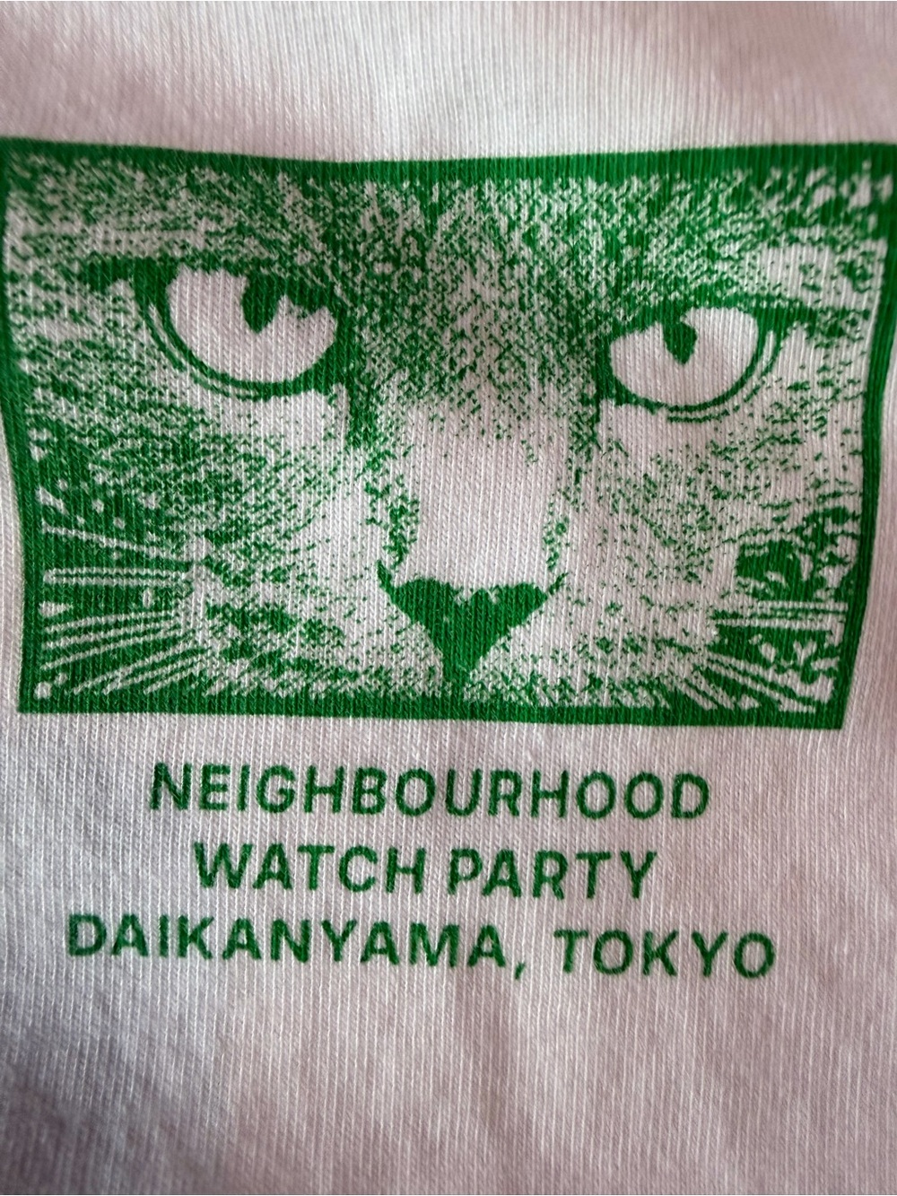 H&M White Short-Sleeve Tee with Green 'ARE YOU WATCHING CLOSELY?' Graphic - Picture 3 of 4